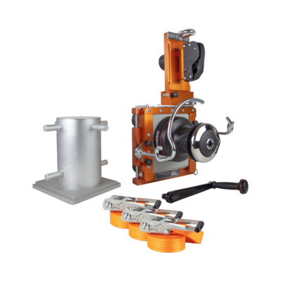 LD2 - Rigging-Set with Harken winch and steel bollard